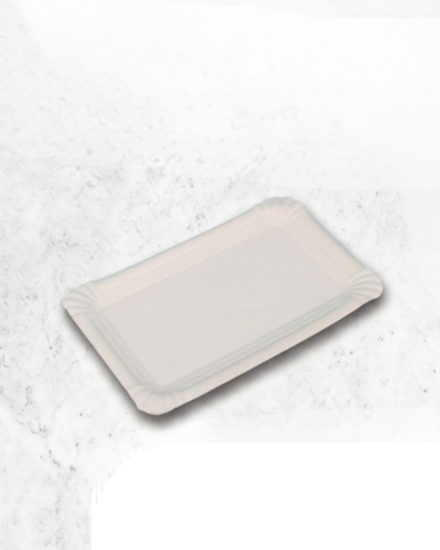 Pappteller Eckig 11 x 17 cm