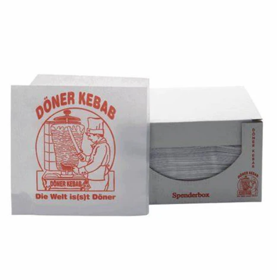 Döner tüte weiss