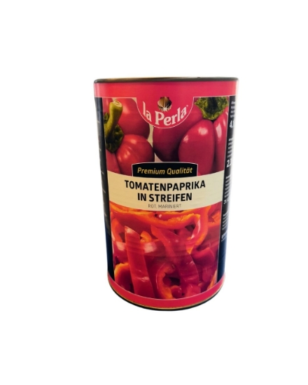 LA PERLA Tomaten paprika Streifen rot 