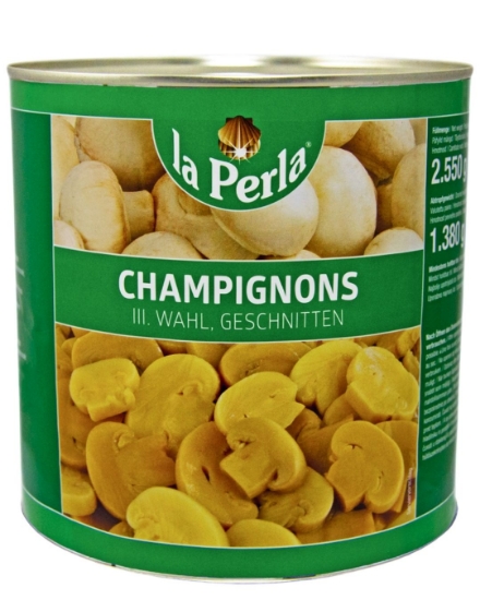 LA PERLA  Champignos geschnitten 