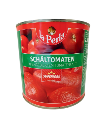 LA PERLA Geschälte Tomaten 2650ml