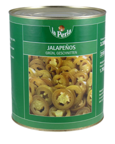 LA PERLA Jalapenos in scheiben grünJala 